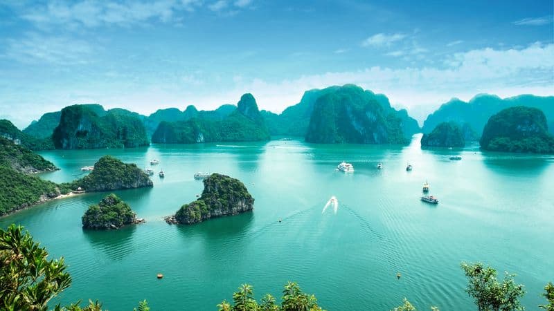 From the Mekong Delta to the Angkor Temples, Hanoi, and Halong Bay (port-to-port cruise)