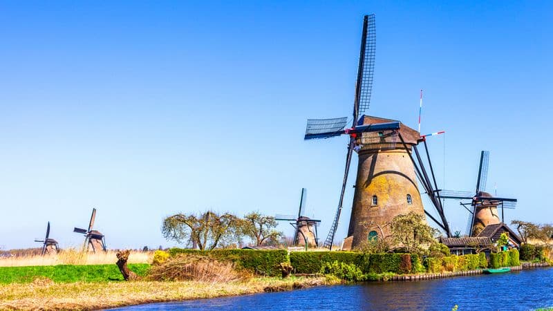 Cruise on the IJsselmeer, one of Holland's treasures (port-to-port cruise)