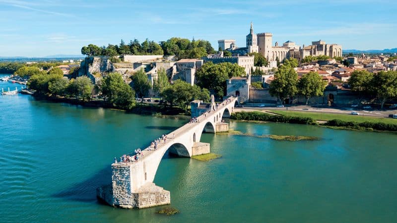 The tip of Provence to Lyon on the Rhône and Saône Rivers