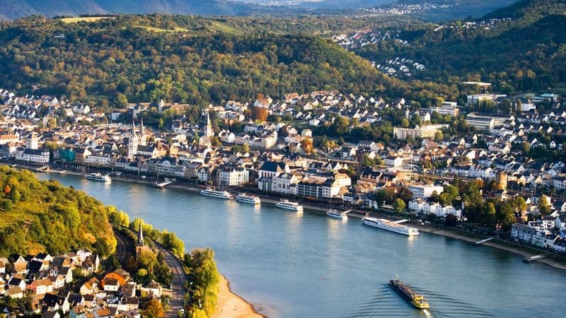 The Rhine in flames, an incredible spectacle on the water (port-to-port cruise)