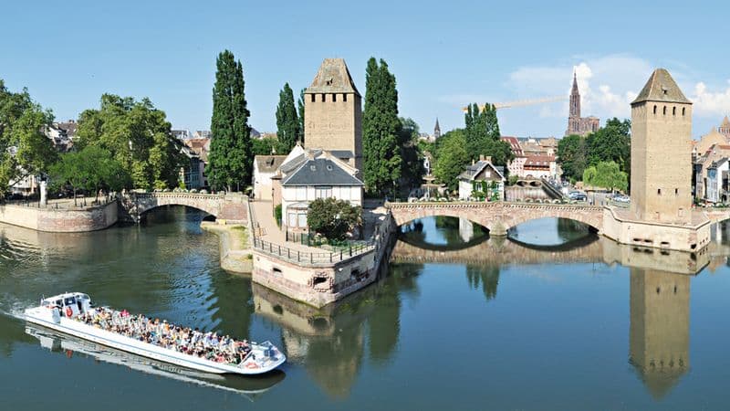 Gastronomy on the Rhine with Marc Haeberlin(2) (port-to-port cruise)