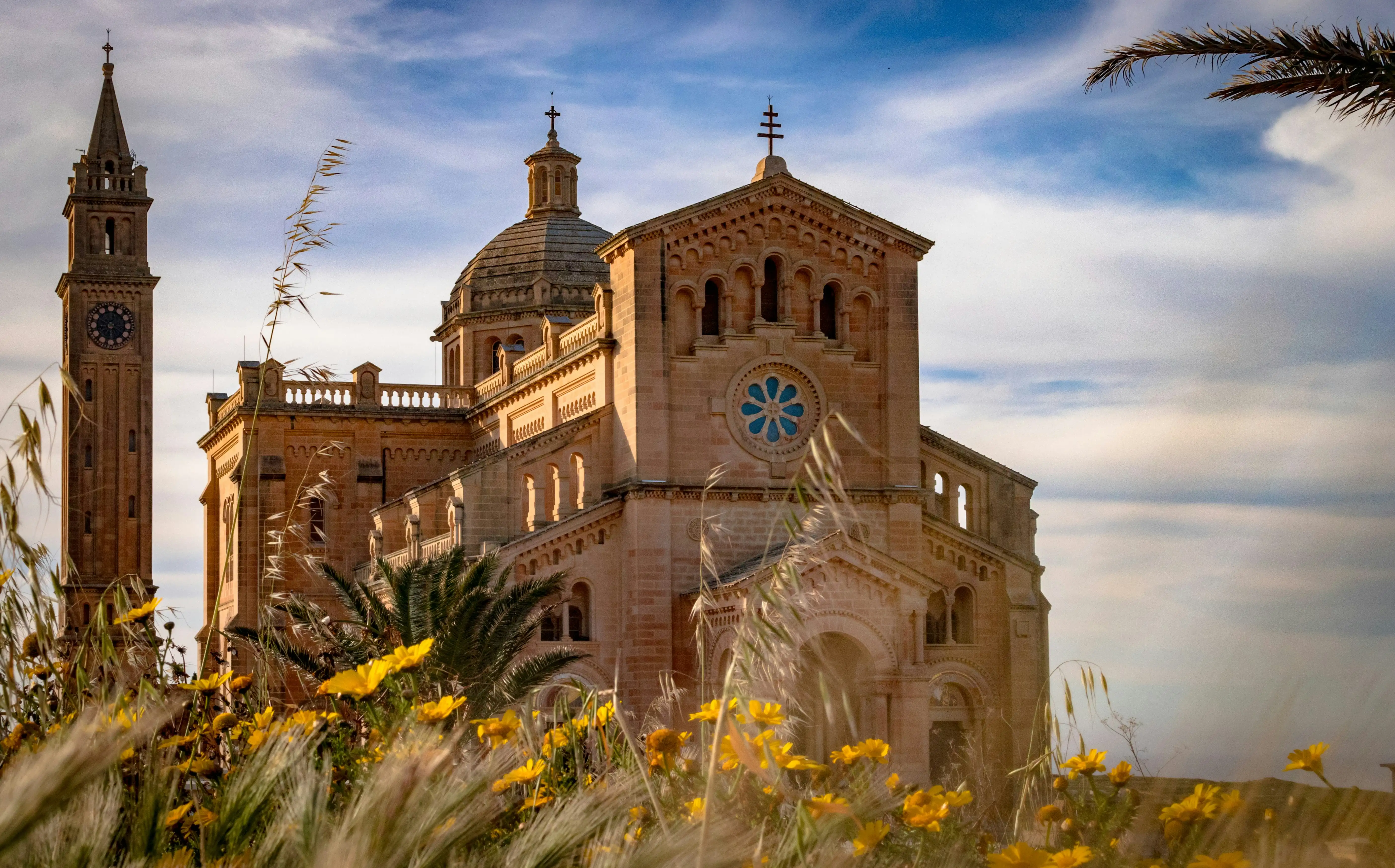 Basilica of the Blessed Virgin Of Ta' Pinu, Gozo, Malta by Mars Immigrant
