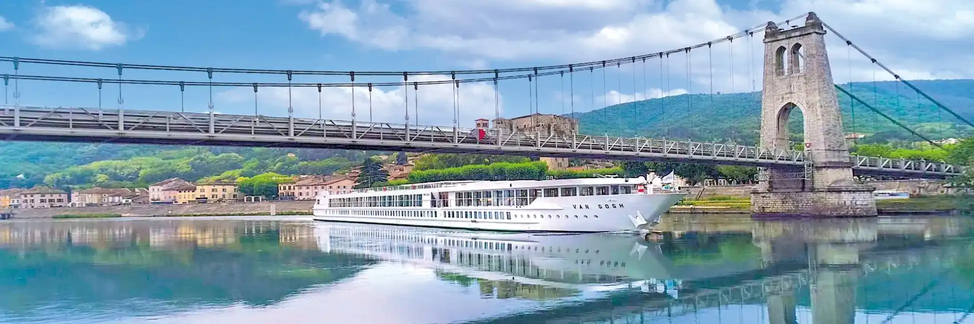 MS Van Gogh cruising the Rhone river