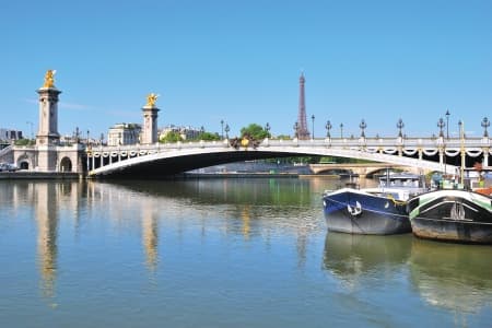 Cruise on the Marne-Rhine canal from Epernay to Paris (port-to-port cruise)